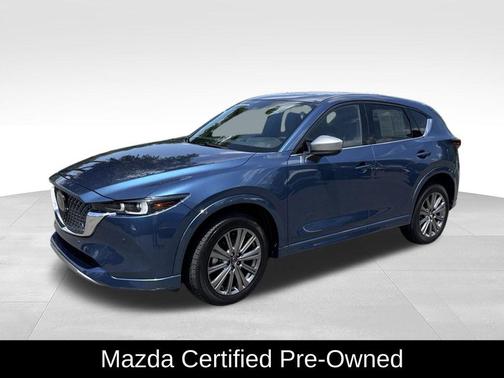 Eternal Blue Mica 2024 Mazda CX-5 2.5 Turbo Signature