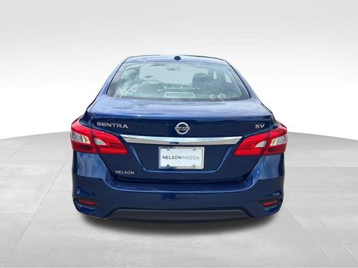 Deep Blue Pearl 2018 Nissan Sentra SV