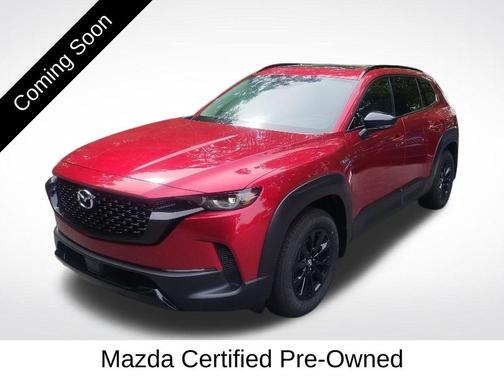 Soul Red Crystal Metallic 2025 Mazda CX-50 Hybrid Premium Package