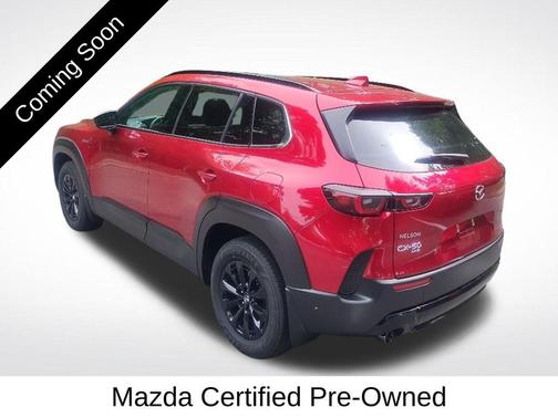Soul Red Crystal Metallic 2025 Mazda CX-50 Hybrid Premium Package