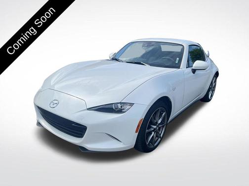 Snowflake White Pearl Mica 2023 Mazda MX-5 Miata RF Grand Touring