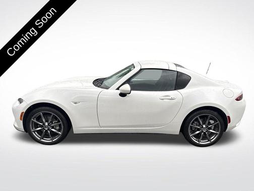 Snowflake White Pearl Mica 2023 Mazda MX-5 Miata RF Grand Touring