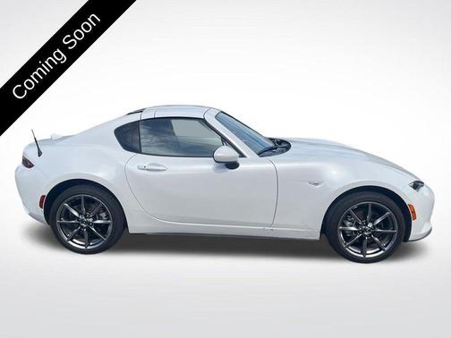 Snowflake White Pearl Mica 2023 Mazda MX-5 Miata RF Grand Touring