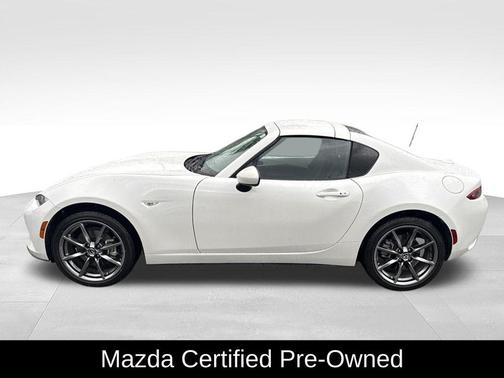 Snowflake White Pearl Mica 2023 Mazda MX-5 Miata RF Grand Touring