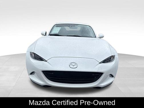 Snowflake White Pearl Mica 2023 Mazda MX-5 Miata RF Grand Touring