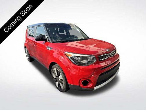 Inferno Red w/Black Roof 2018 Kia Soul +