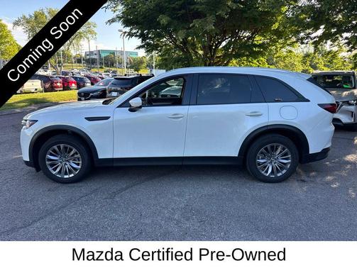 Rhodium White Premium 2024 Mazda CX-90 3.3 Turbo Preferred Plus