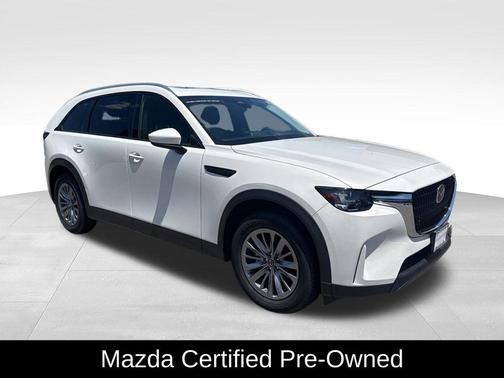 Rhodium White Premium 2024 Mazda CX-90 3.3 Turbo Preferred Plus