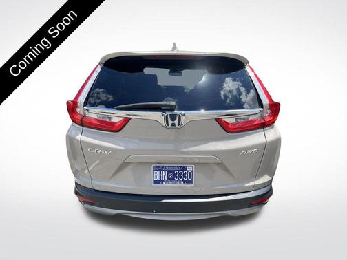 Tan 2017 Honda CR-V EX-L