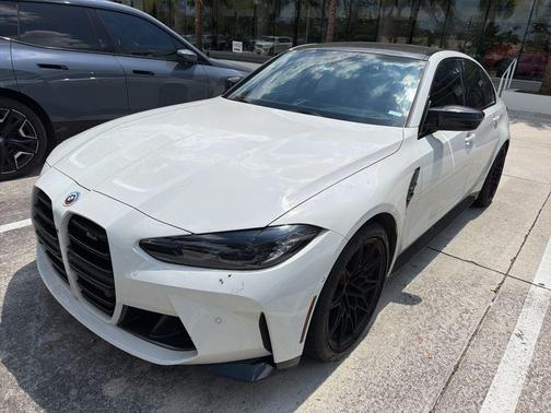 Alpine White 2023 BMW M3 Competition