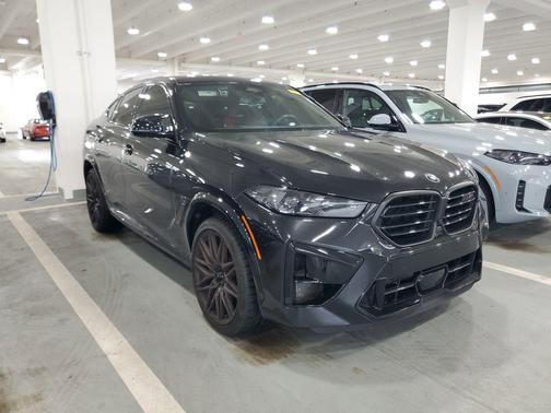 Black Sapphire Metallic 2025 BMW X6 M Base