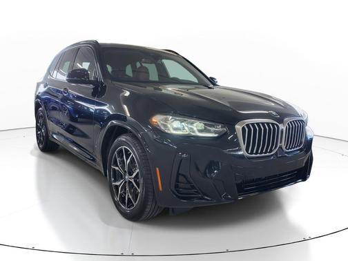 Black Sapphire Metallic 2022 BMW X3 sDrive30i