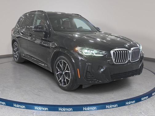 Black Sapphire Metallic 2022 BMW X3 sDrive30i