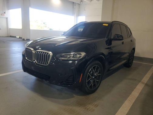 Black Sapphire Metallic 2022 BMW X3 sDrive30i