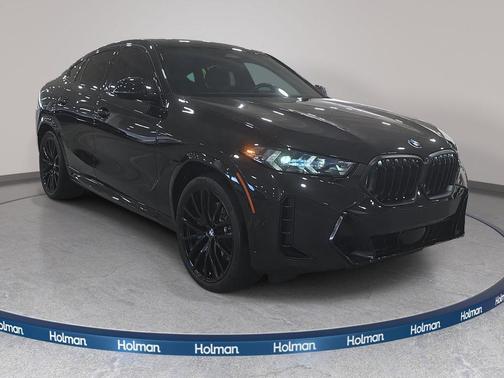 Black Sapphire Metallic 2024 BMW X6 xDrive40i
