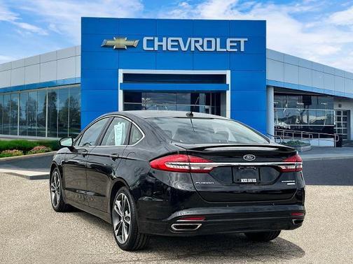 Shadow Black 2018 Ford Fusion Titanium