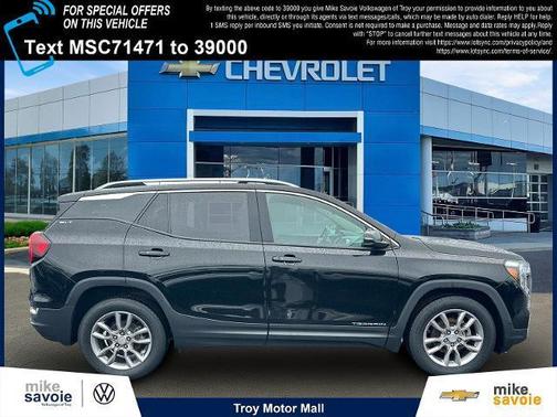 Ebony Twilight Metallic 2022 GMC Terrain SLT