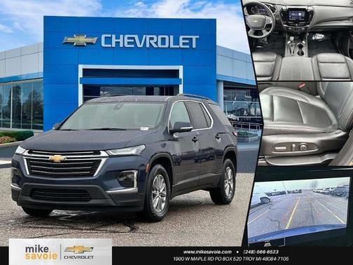 Northsky Blue Metallic 2023 Chevrolet Traverse LT Leather