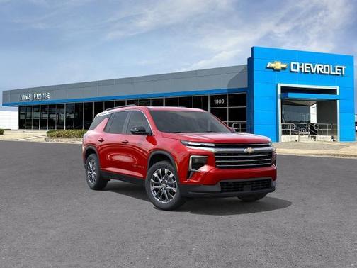 Radiant Red 2026 Chevrolet Traverse LT