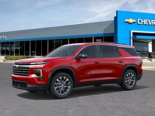 Radiant Red 2026 Chevrolet Traverse LT