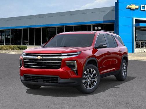Radiant Red 2026 Chevrolet Traverse LT