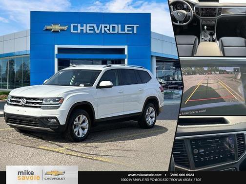 2019 Volkswagen Atlas 3.6L SE w/Technology
