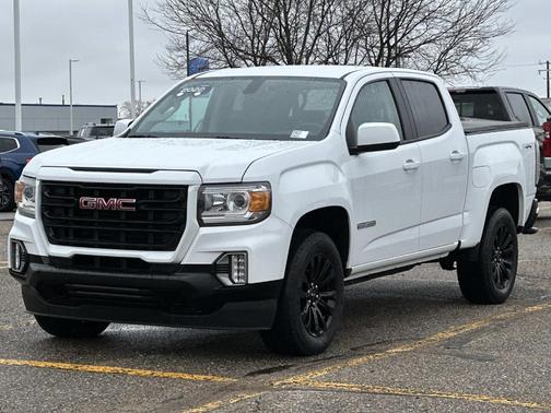 Summit White 2022 GMC Canyon Elevation