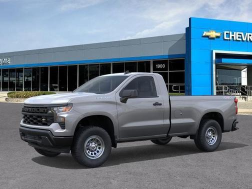 Sterling Gray Metallic 2026 Chevrolet Silverado 1500 WT