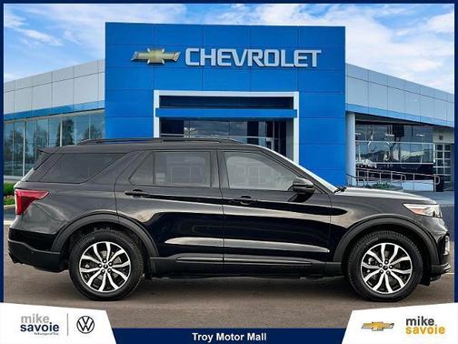 Agate Black Metallic 2020 Ford Explorer ST