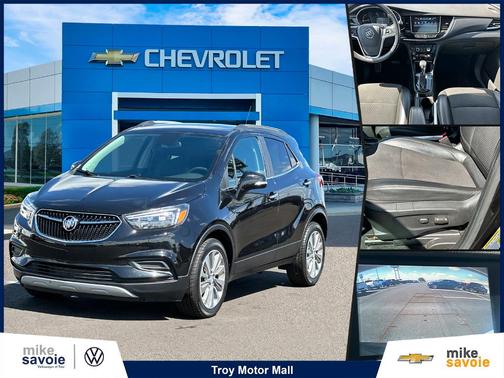 Ebony Twilight Metallic 2019 Buick Encore Preferred