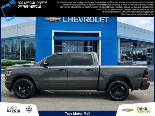 Gray 2021 RAM 1500 Big Horn