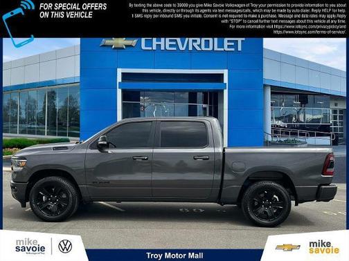 Gray 2021 RAM 1500 Big Horn
