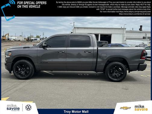 Gray 2021 RAM 1500 Big Horn