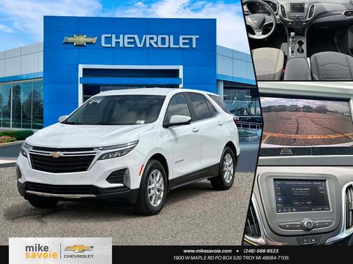 Summit White 2023 Chevrolet Equinox 1LT