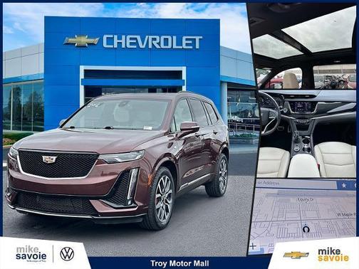 Rosewood Metallic 2023 Cadillac XT6 Sport AWD