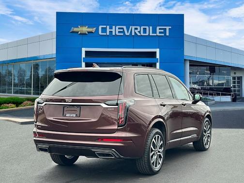 Rosewood Metallic 2023 Cadillac XT6 Sport AWD
