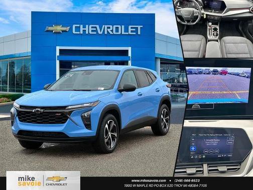 Fountain Blue 2024 Chevrolet Trax 1RS