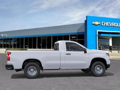 Summit White 2026 Chevrolet Silverado 1500 WT