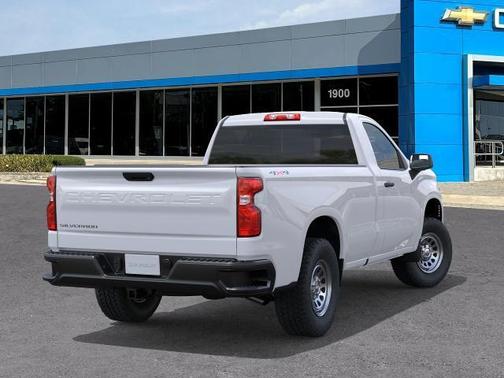 Summit White 2026 Chevrolet Silverado 1500 WT