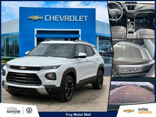 Summit White 2023 Chevrolet Trailblazer LT
