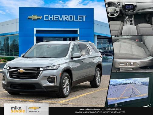 Sterling Gray Metallic 2023 Chevrolet Traverse LT Cloth