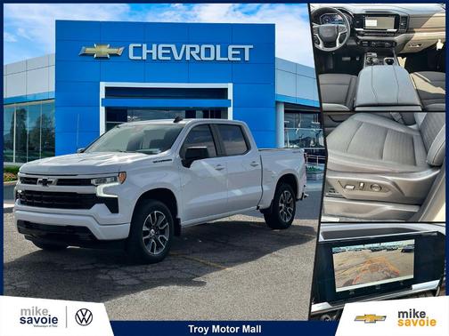 Summit White 2023 Chevrolet Silverado 1500 RST