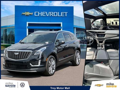 Stellar Black Metallic 2024 Cadillac XT5 Premium Luxury