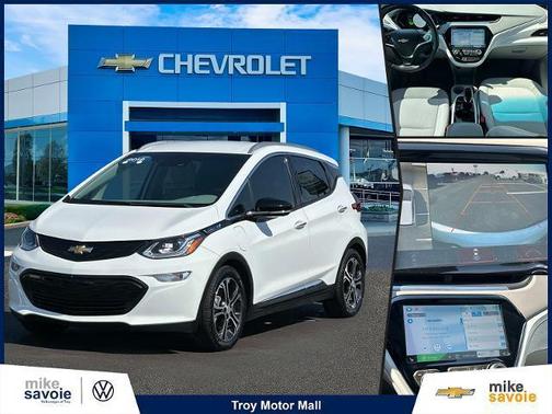 Summit White 2018 Chevrolet Bolt EV Premier