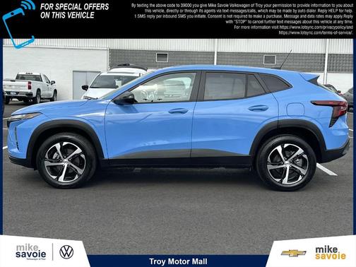Fountain Blue 2024 Chevrolet Trax 1RS
