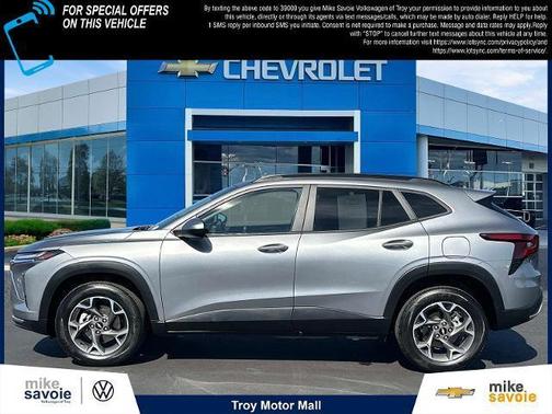Sterling Gray Metallic 2024 Chevrolet Trax LT