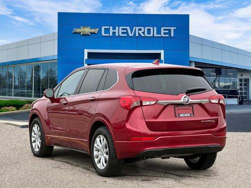 Chili Red Metallic 2019 Buick Envision Preferred