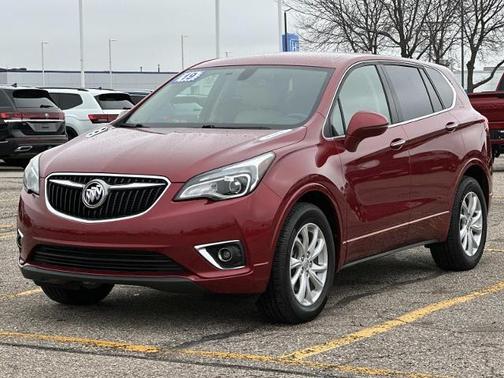 Chili Red Metallic 2019 Buick Envision Preferred
