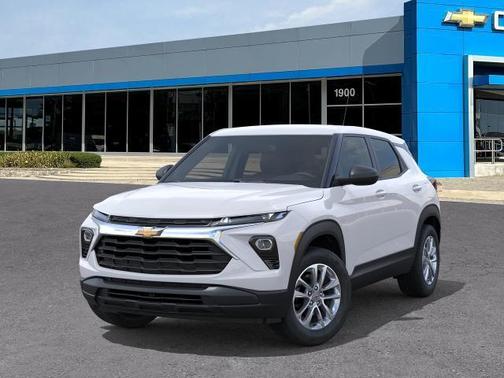 Summit White 2026 Chevrolet Trailblazer LS