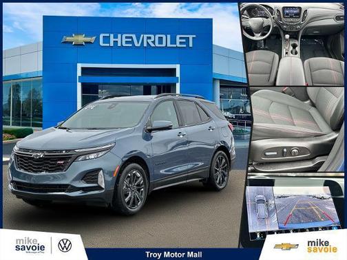 Lakeshore Blue Metallic 2024 Chevrolet Equinox RS
